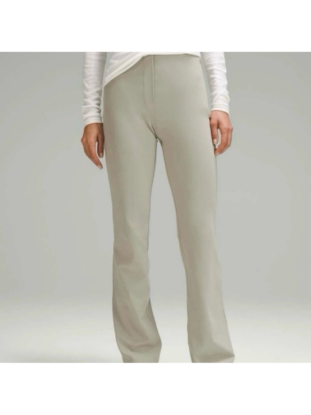 Lululemon Smooth Fit Pull-On High-Rise Pant in Riverstone Casual Work corporate